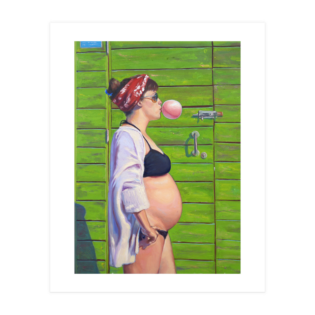 Pau At The Beach (Print Only)