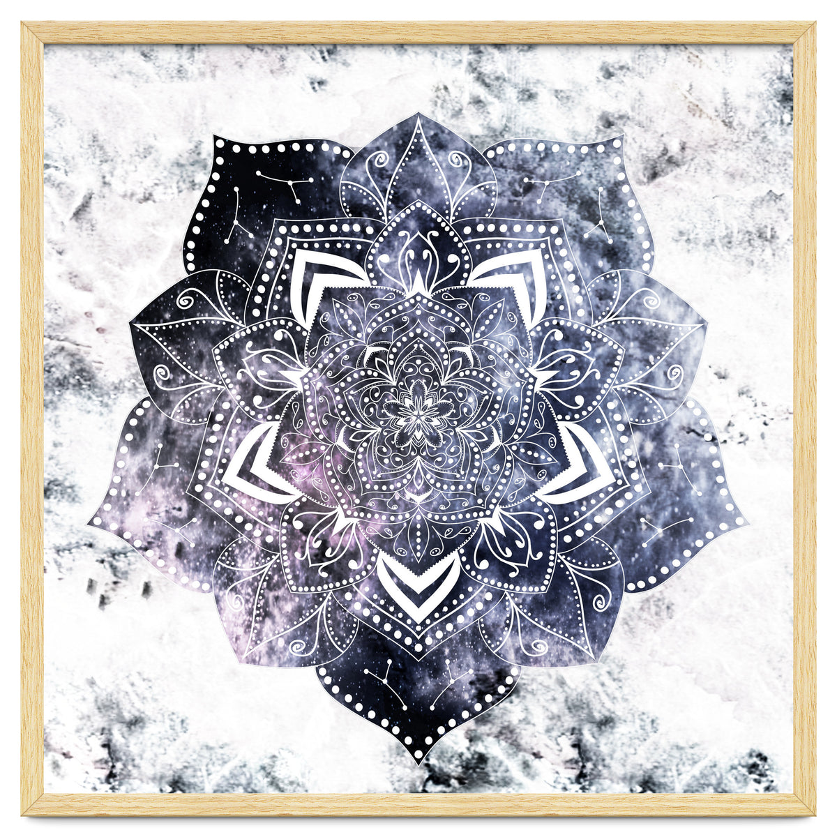 Cancer Constellation Mandala