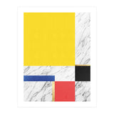 Geometric and golden X (Print Only) thumbnail