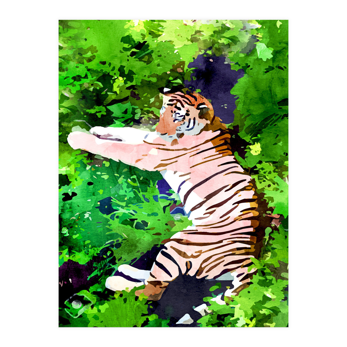Blush Tiger (Print Only)