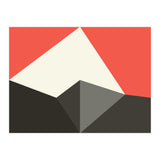 Geometric Shapes No. 77 - pink & grey (Print Only) thumbnail