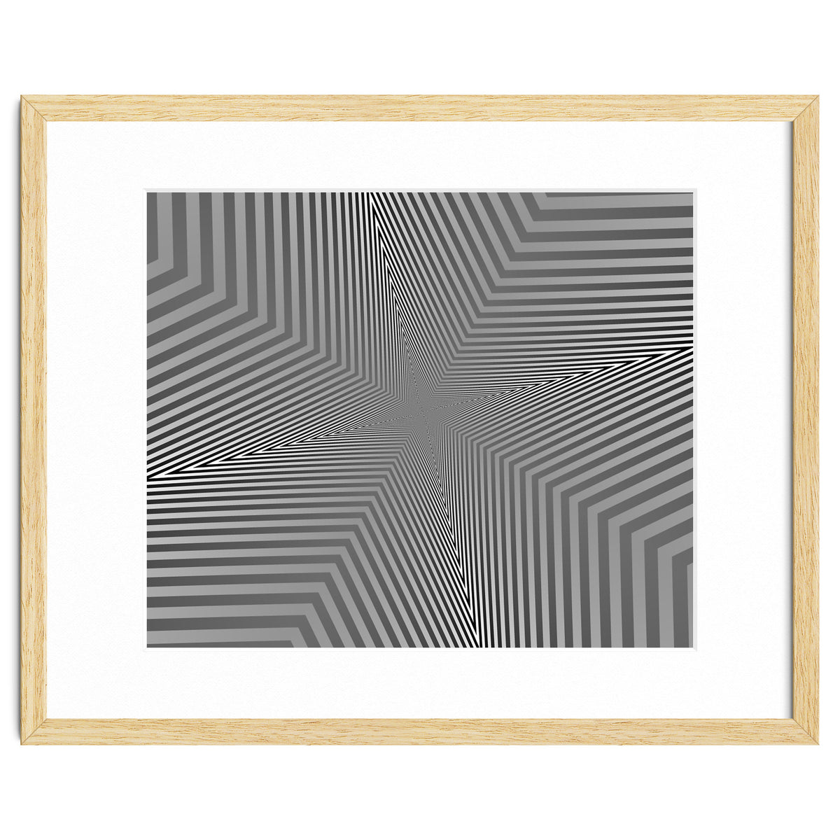Abstract Triangle Pattern Geometric