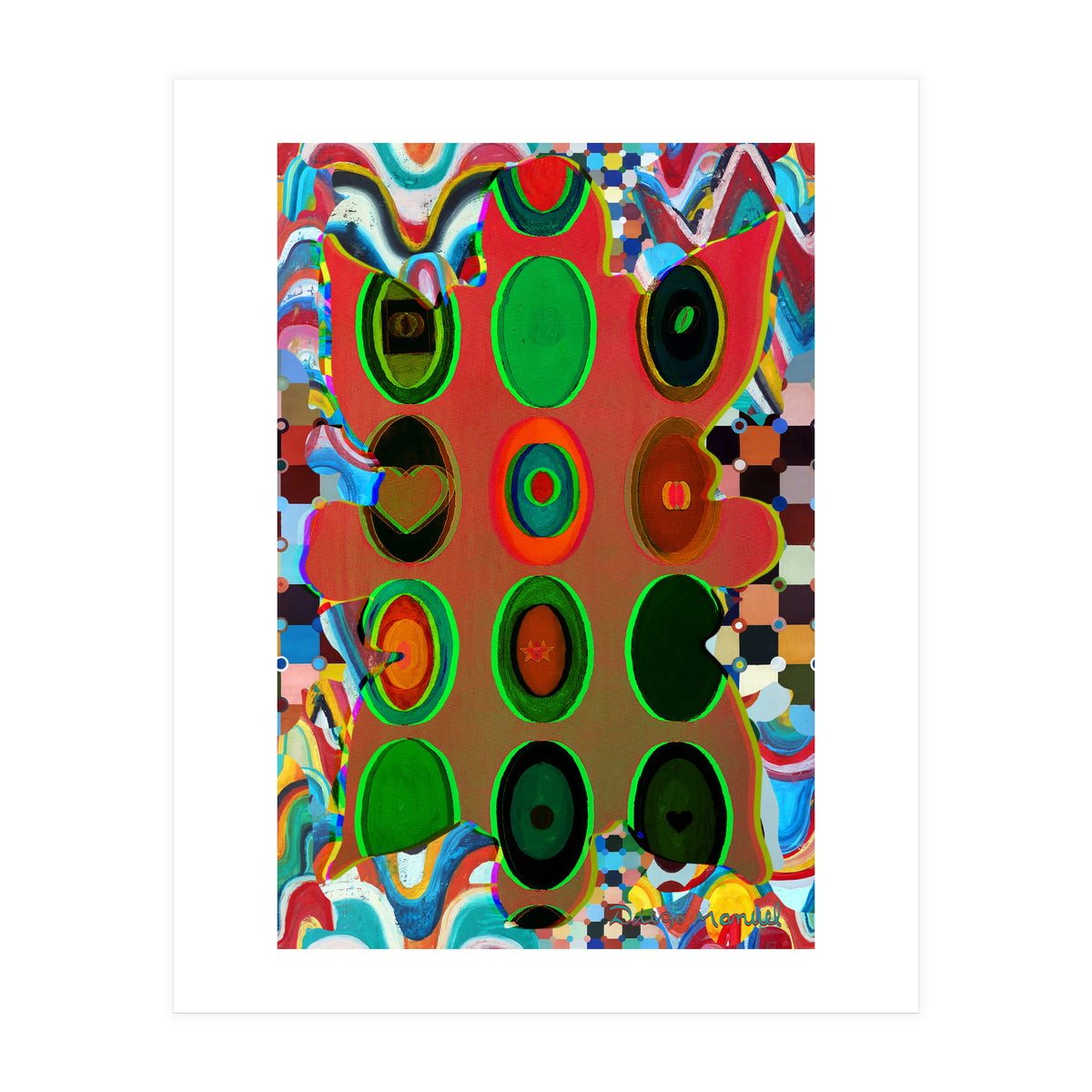 Pop Abstract 2023 Tapiz 98 (Print Only)