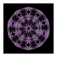 Mandala purple and black (Print Only)