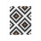 Urban Tribal Pattern No.16 - Aztec - Concrete and Wood (Print Only) thumbnail