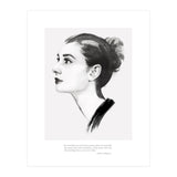 Audrey Hepburn, Quote Black (Print Only) thumbnail