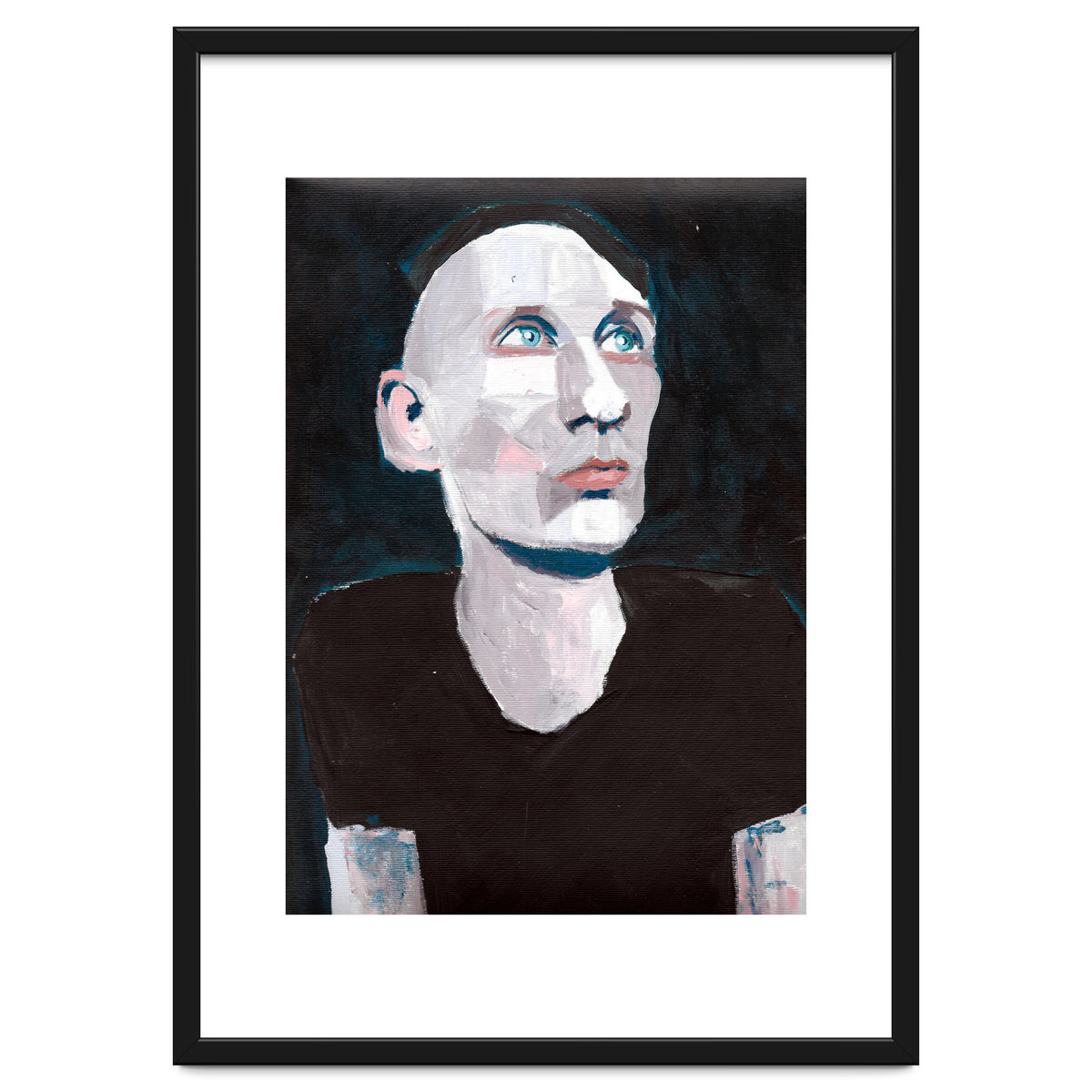 Untitled #029 - Man in black t-shirt