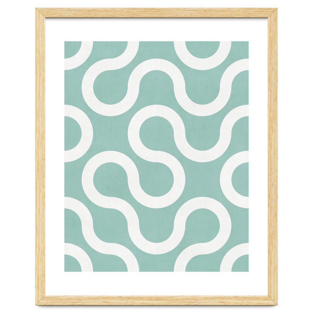 My Favorite Geometric Patterns No.34 - Light Blue