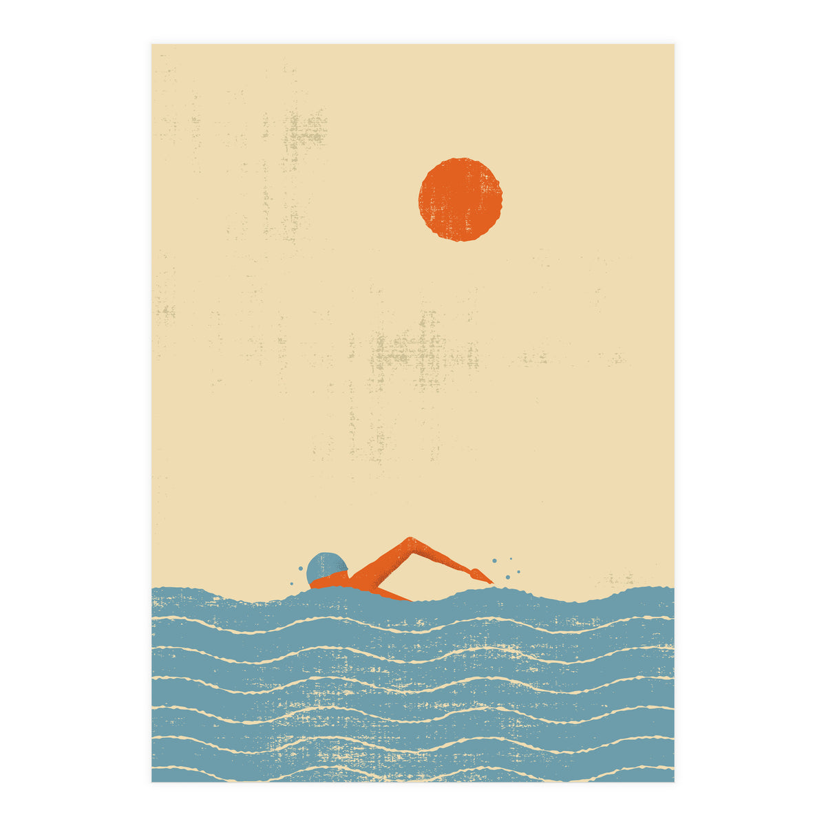 Swimmer (Print Only)