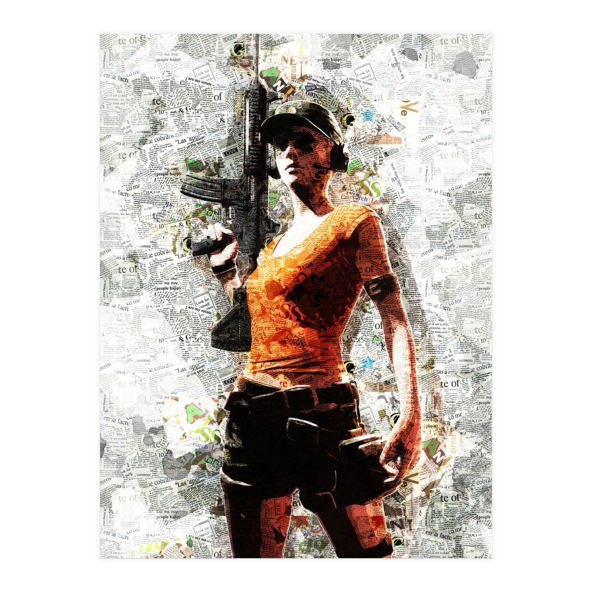 Pubg Girl (Print Only)