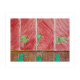 Pole-dancing Frogs (Print Only) thumbnail