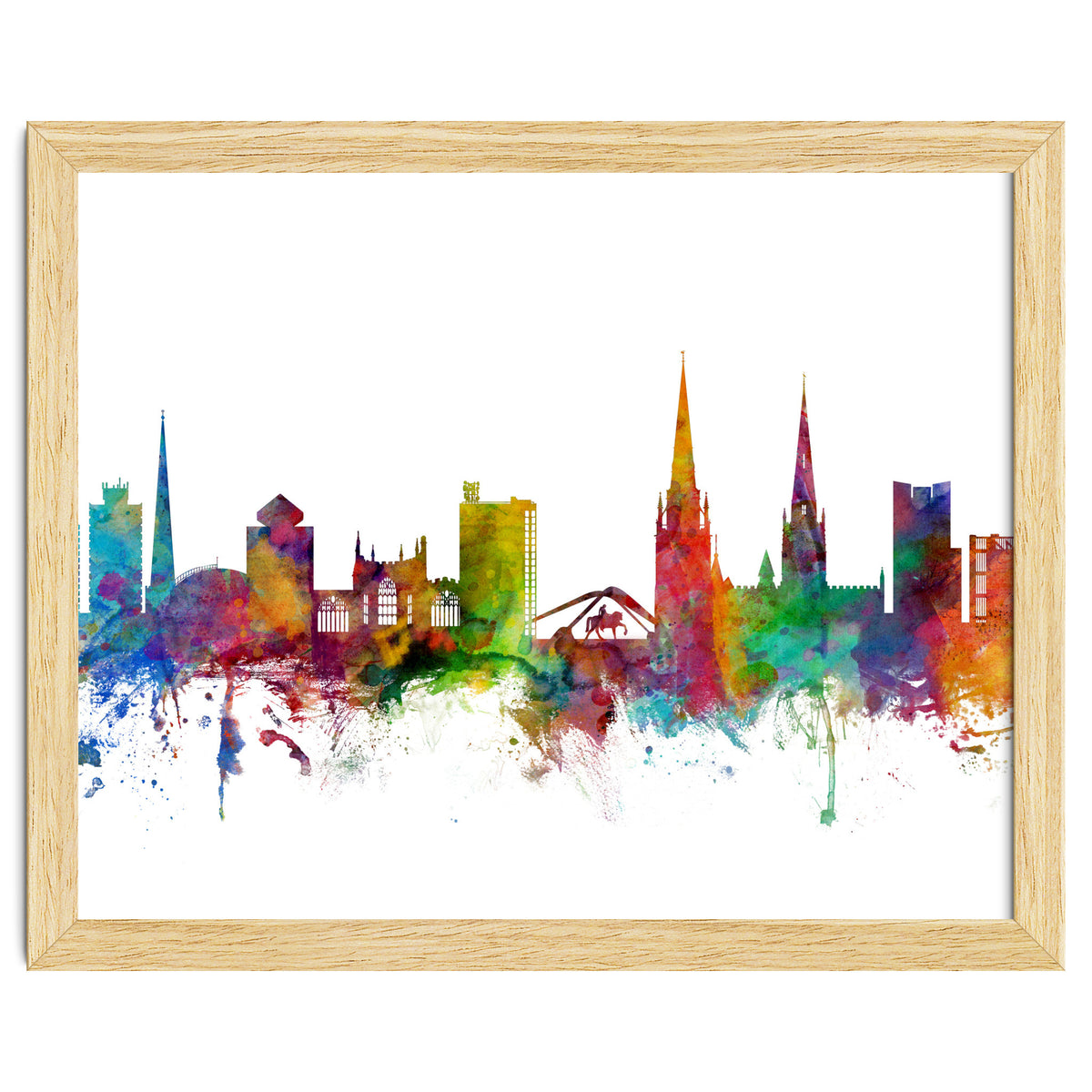 Coventry England Skyline