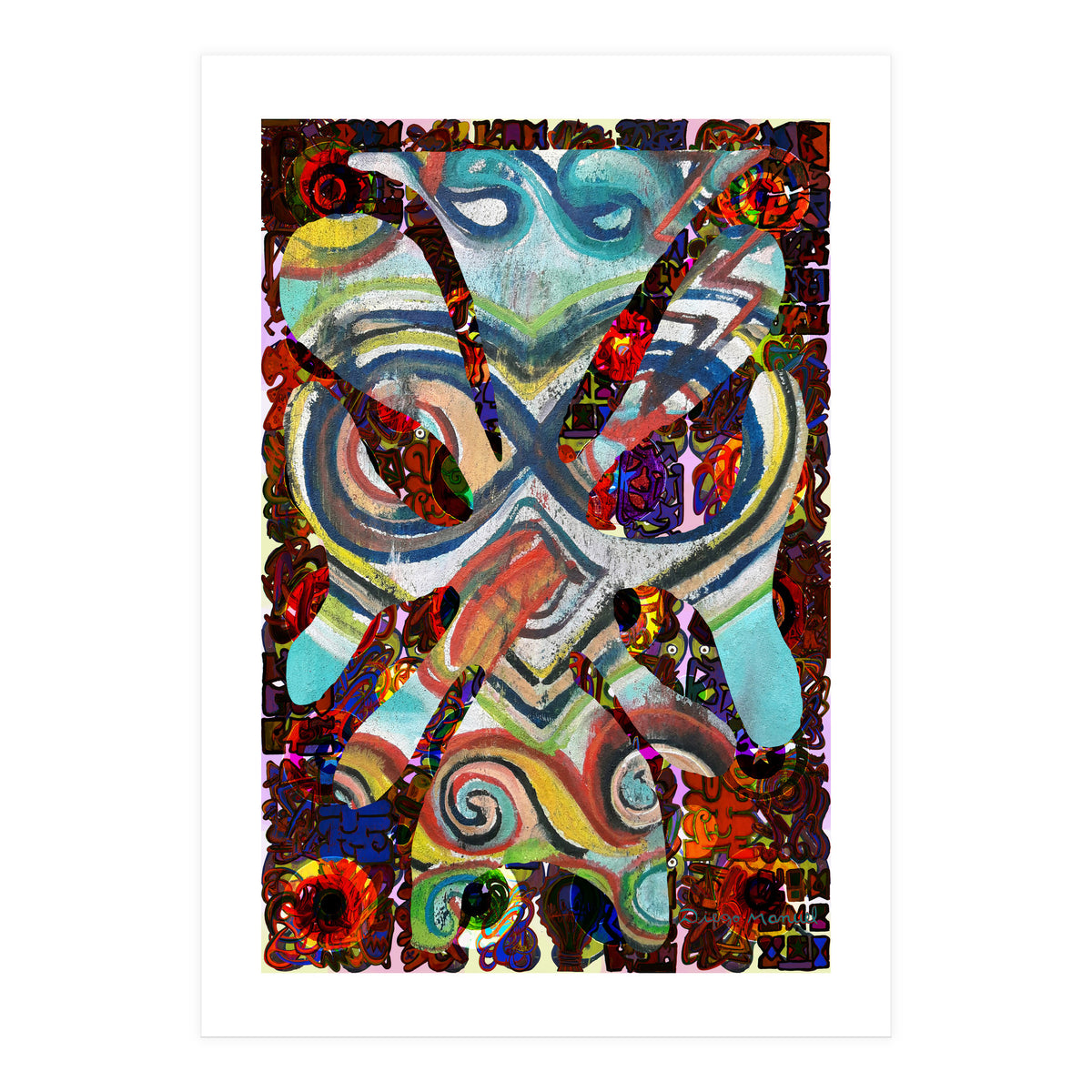 Pop Abstract 2023 Tapiz 26 (Print Only)