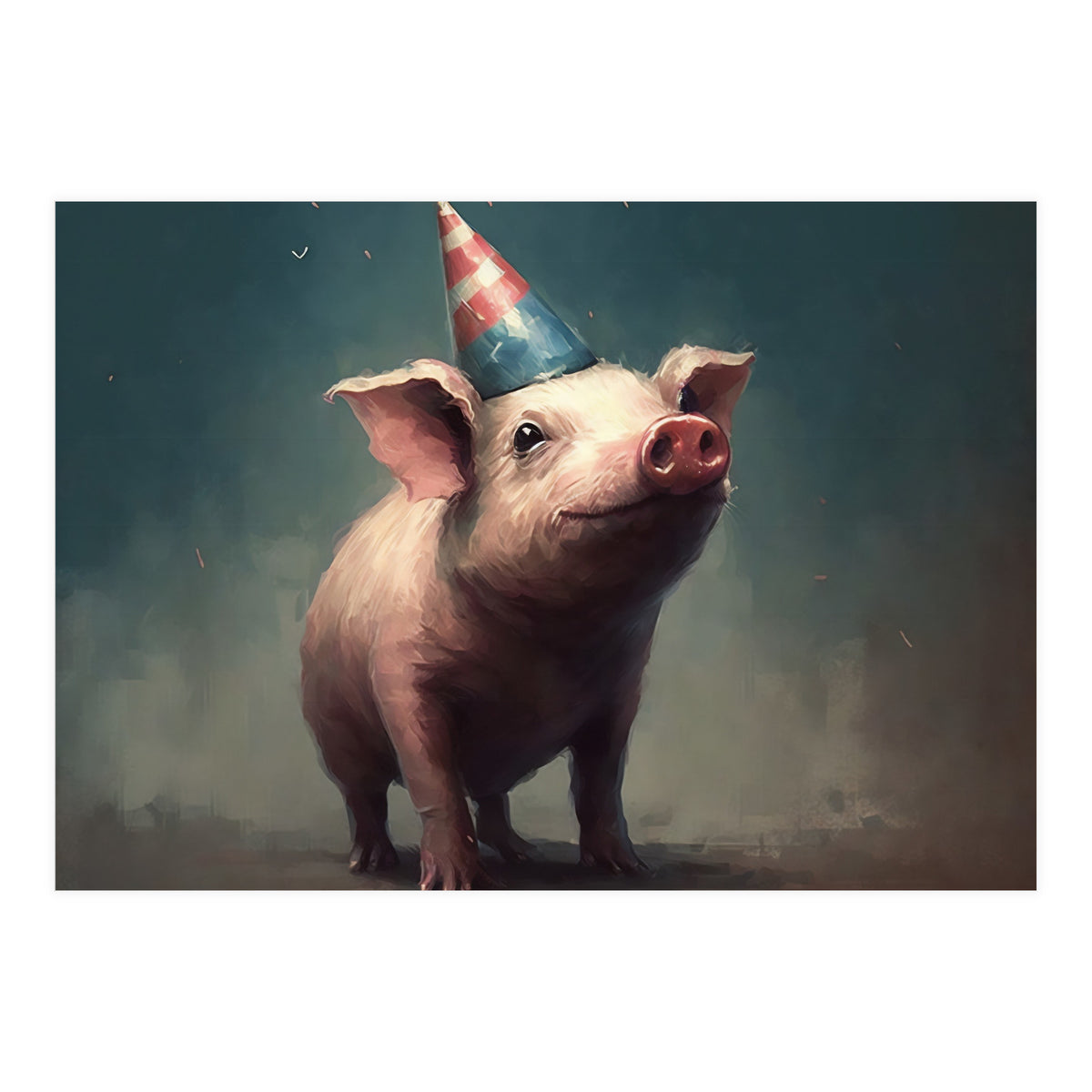 Pig At A Party (Print Only)