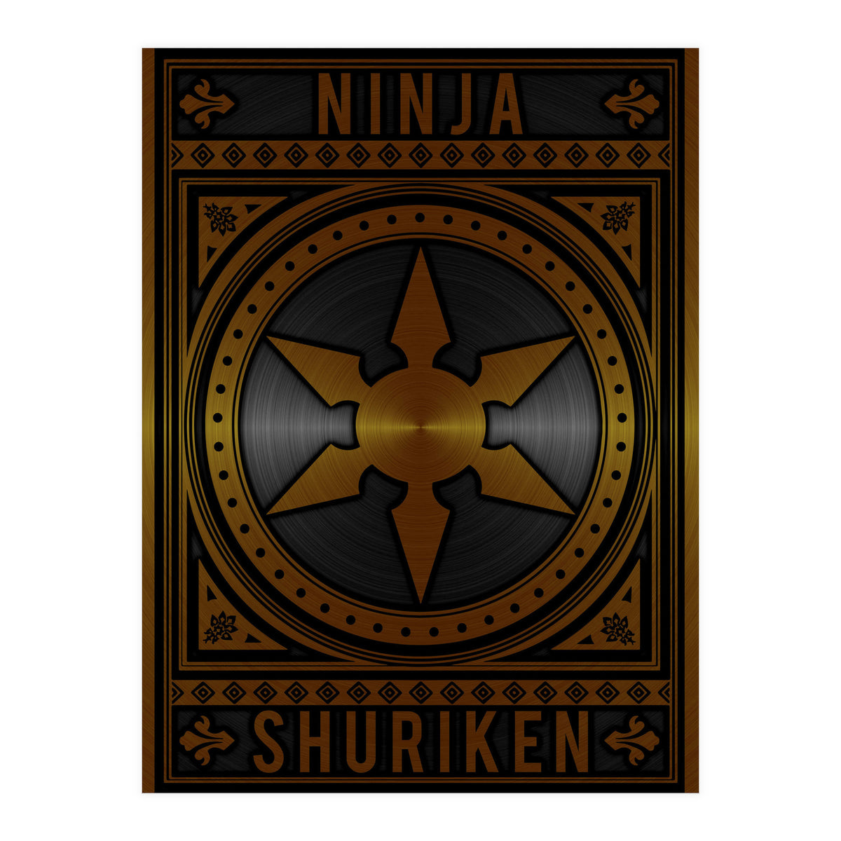 Ninja Shuriken (Print Only)