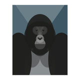 Mid Century Geometric Gorilla (Print Only) thumbnail