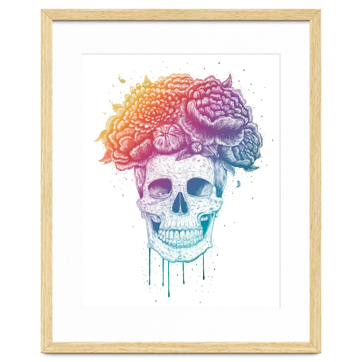Colorful Skull