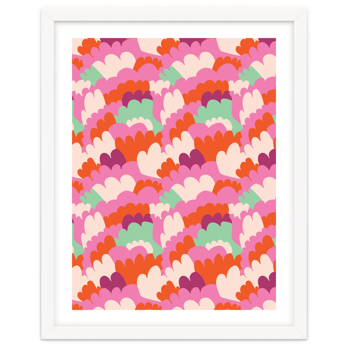 Cute Rainbow Abstract Pattern