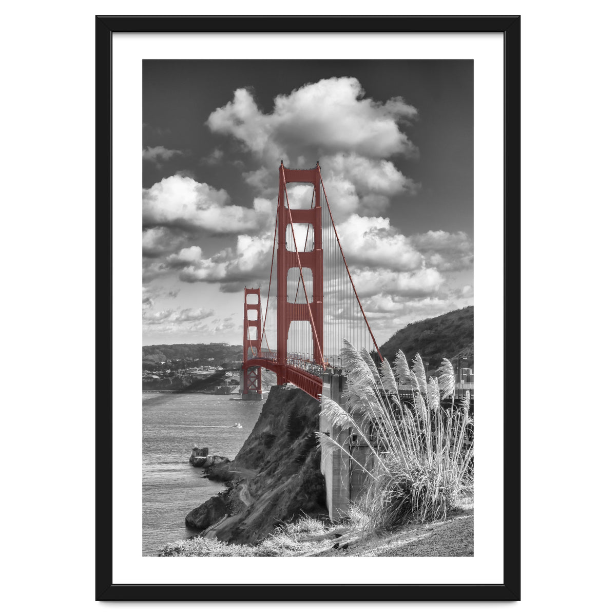 SAN FRANCISCO Golden Gate Bridge | colorkey
