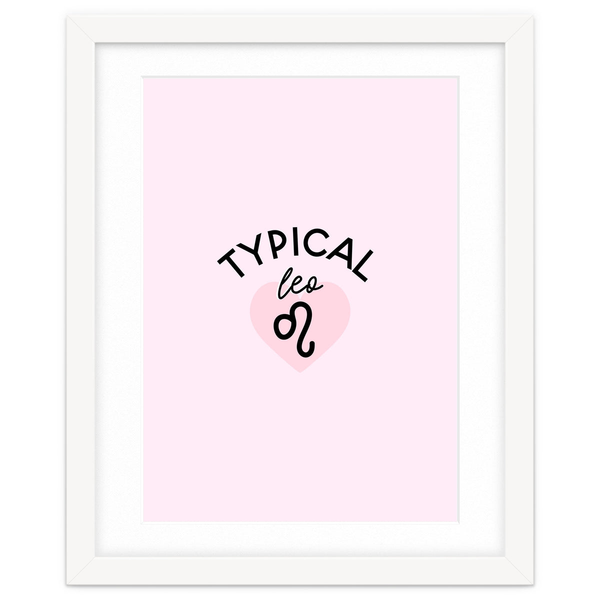 Typical Leo Horoscope Print