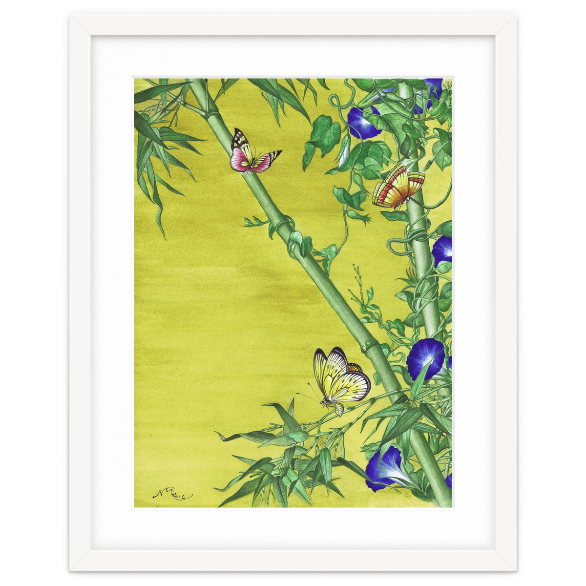 Butterflies & Bamboo