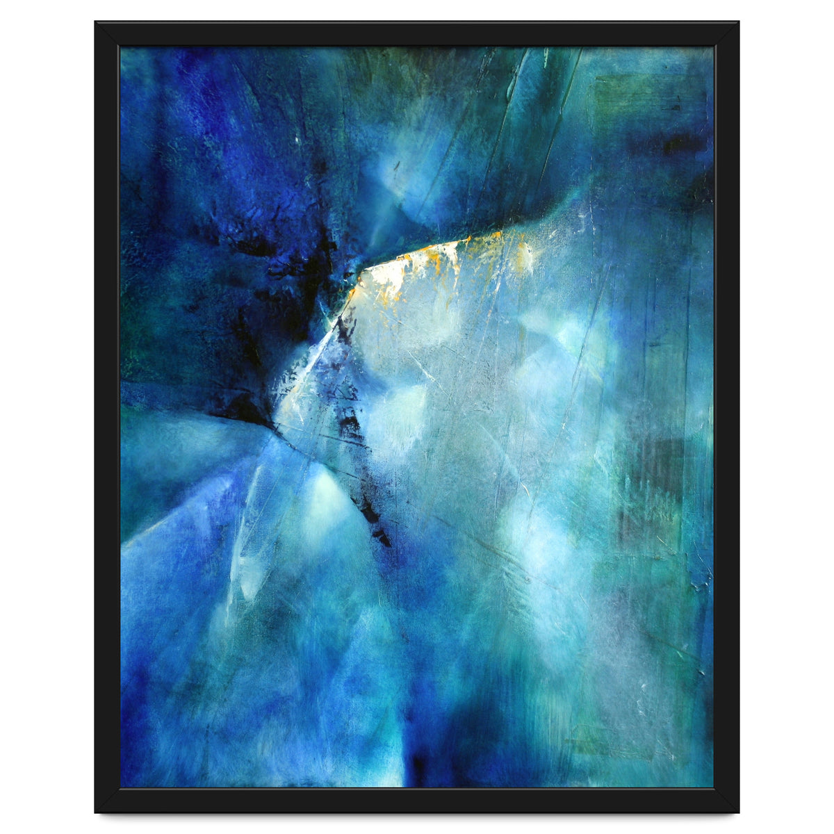 Komposition In Blau - blue composition