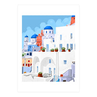 The Santorini Vacay (Print Only)