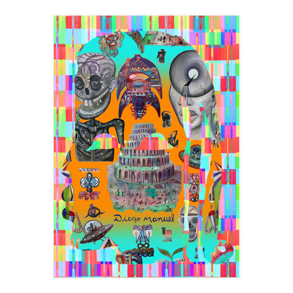 Abstracto Pop Nuevo B Nuevo 20 (Print Only)