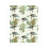 Crocodile pattern on the cactus (Print Only) thumbnail