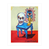 Mesa Con Calavera (Print Only)