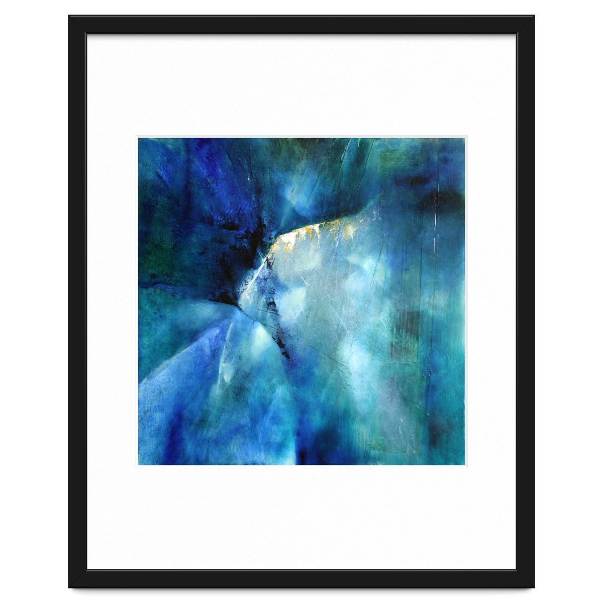 Komposition In Blau - blue composition