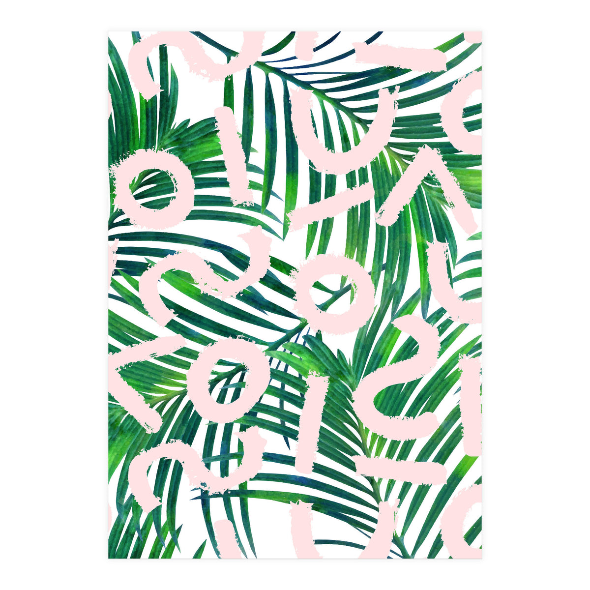 Palm + Pastel (Print Only)