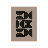Mid-Century Modern No.24 - Woodblock Print (Print Only) thumbnail