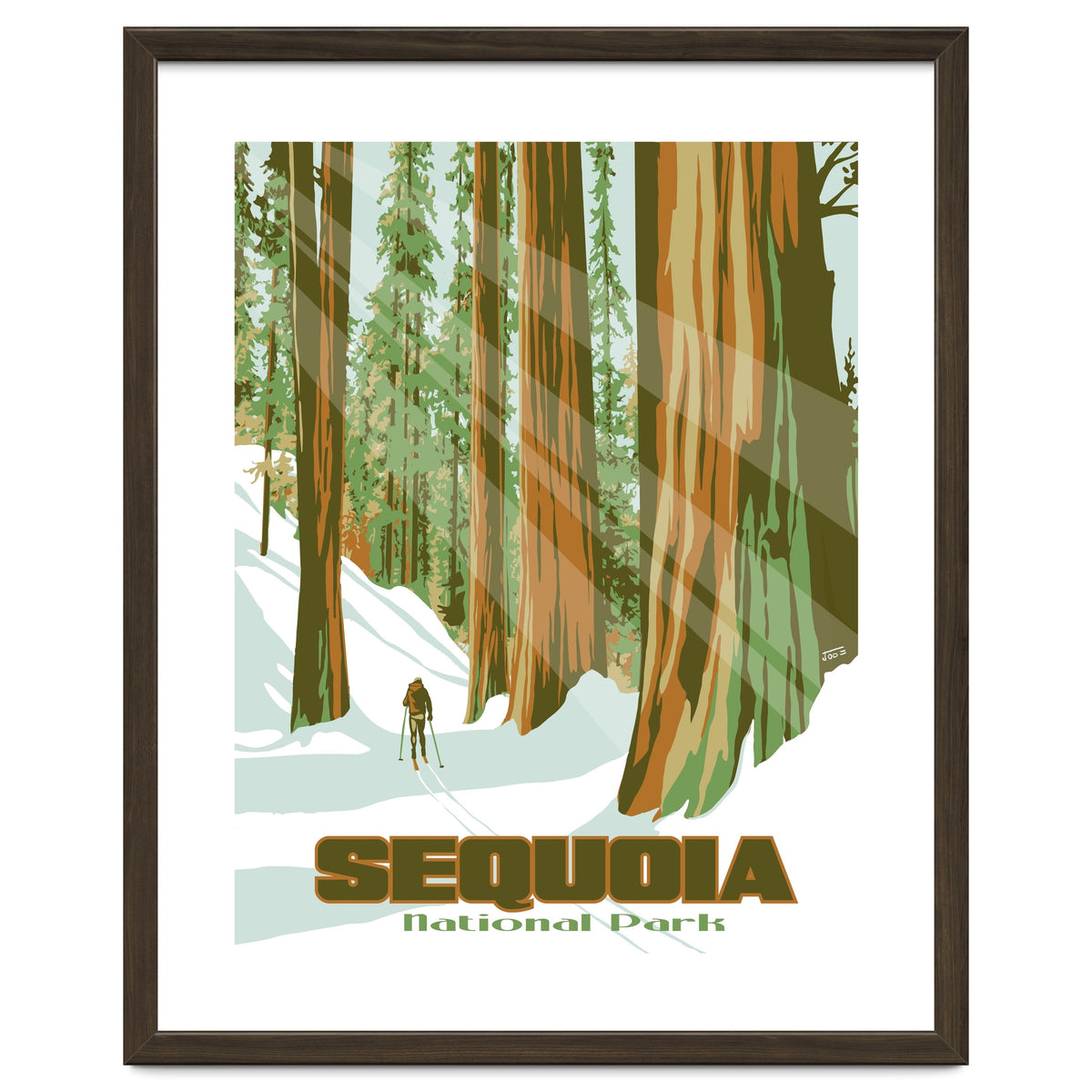 Sequoia National Park Poster