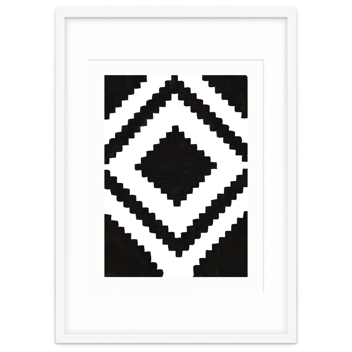 Patterns Aztec Black