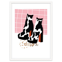 Cow Print Disco Shoes