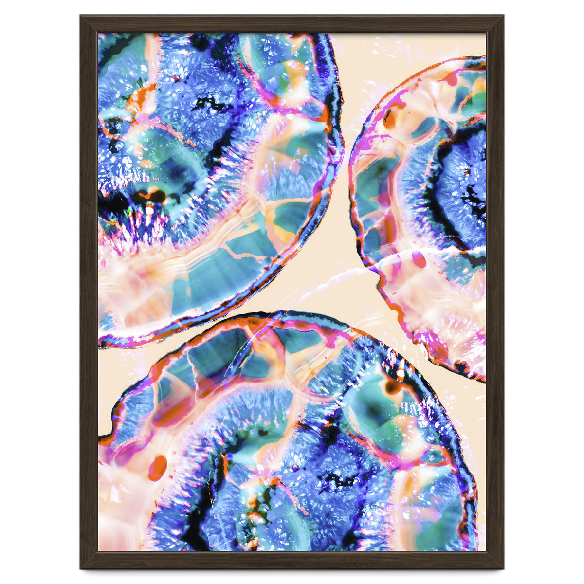 Abstract Agate Painting
