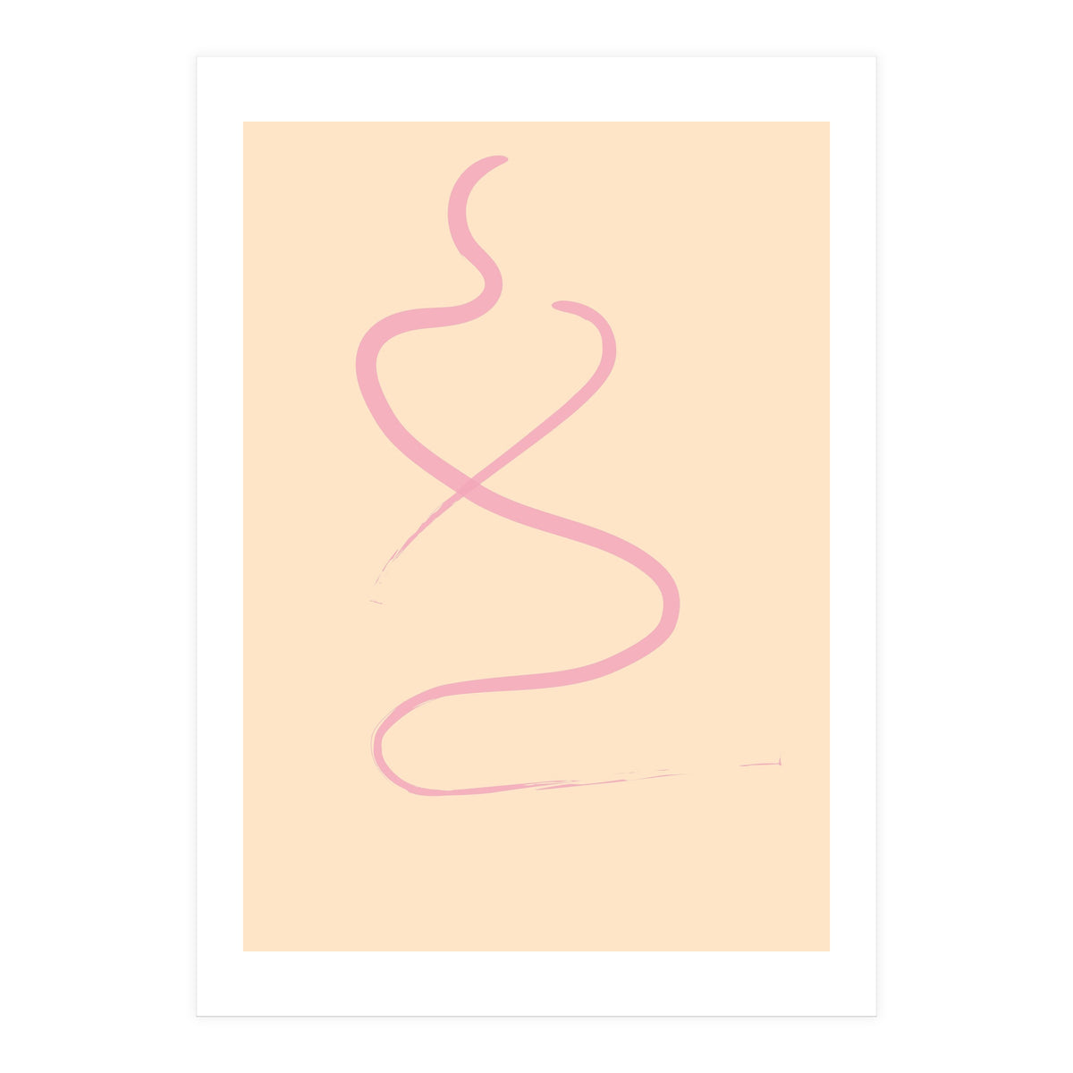 Seated line drawing No 2 (Print Only)