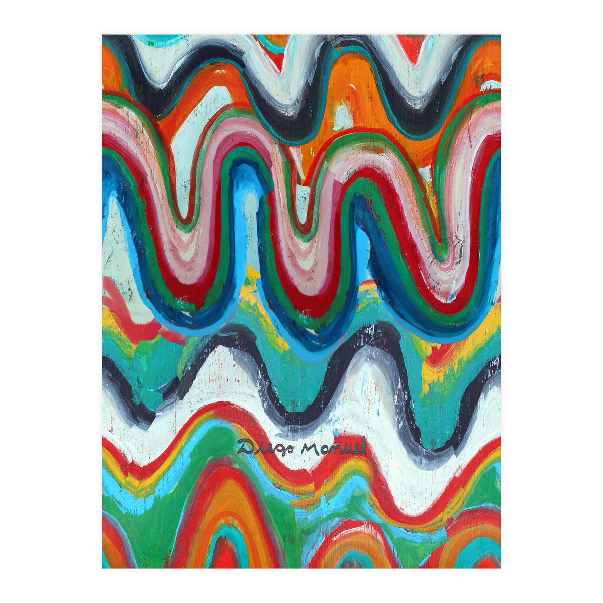 Pop Abstract A 8 (Print Only)