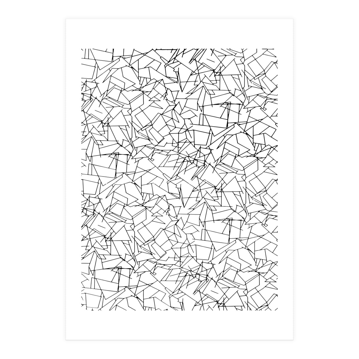 B & W Mess (Print Only)