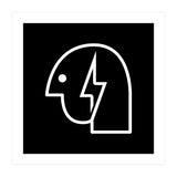 Head Lightning_Black (Print Only) thumbnail