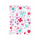 English Meadow Teal (Print Only) thumbnail