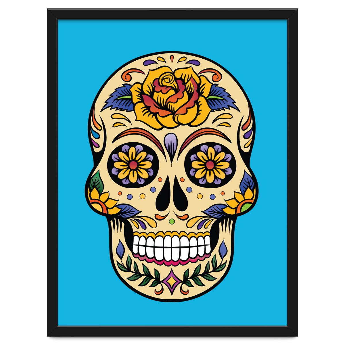 Colorful Skull II