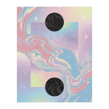 Pink Pastel Space Planet Yin Yang (Print Only) thumbnail