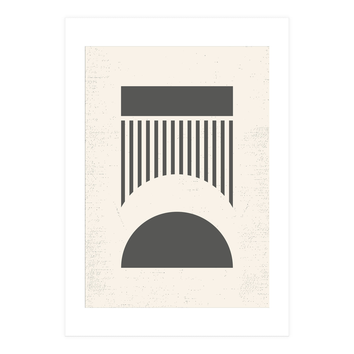 Mid Century Modern Geometry 01 (Print Only)