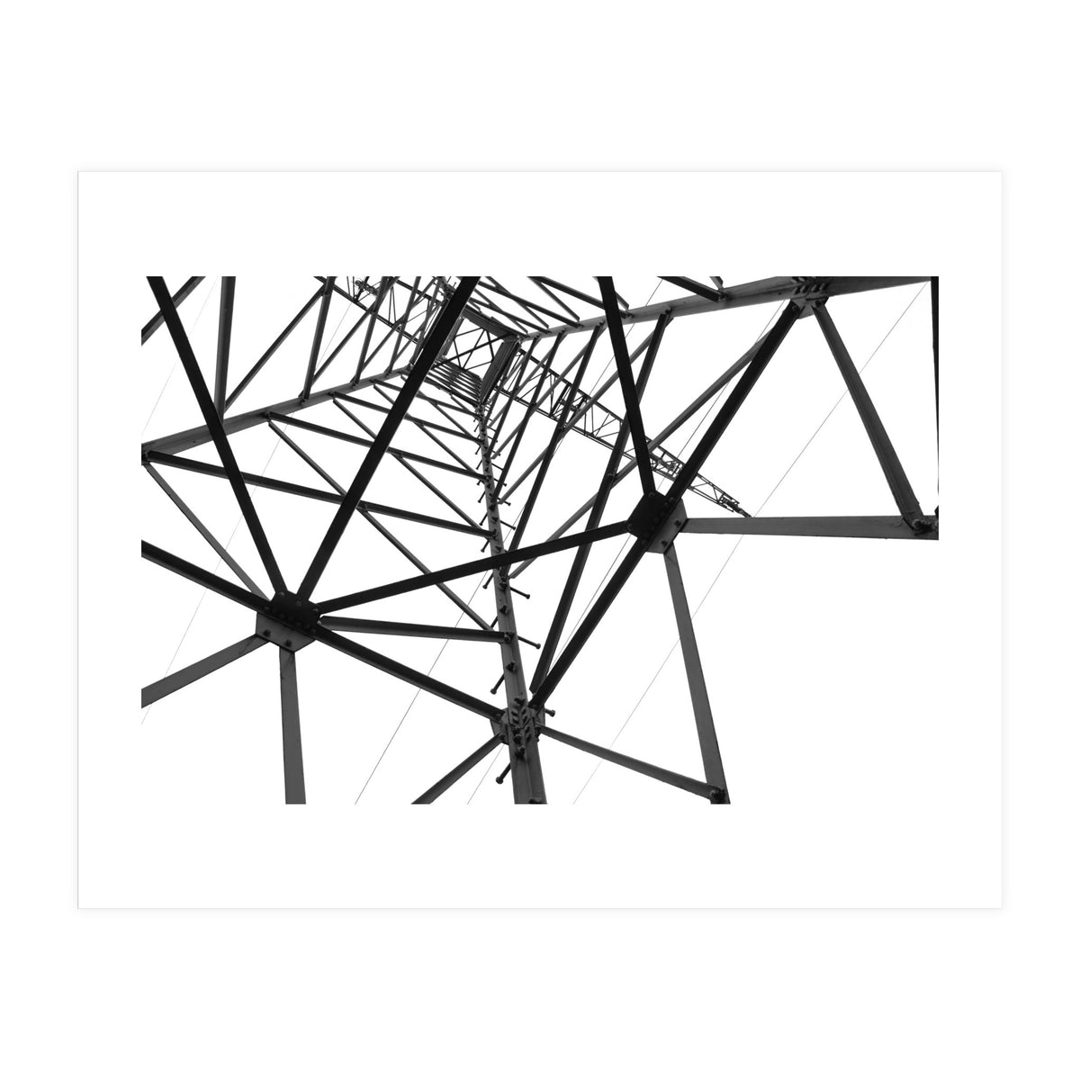 Electric Tower Inside, Industrial Germany (Print Only)