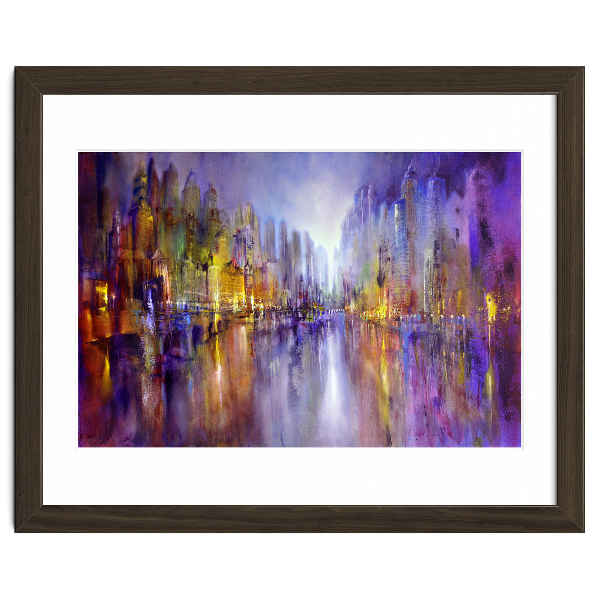 Stadt Am Fluss - city on the riverside