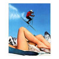 Skiing Time (Print Only)