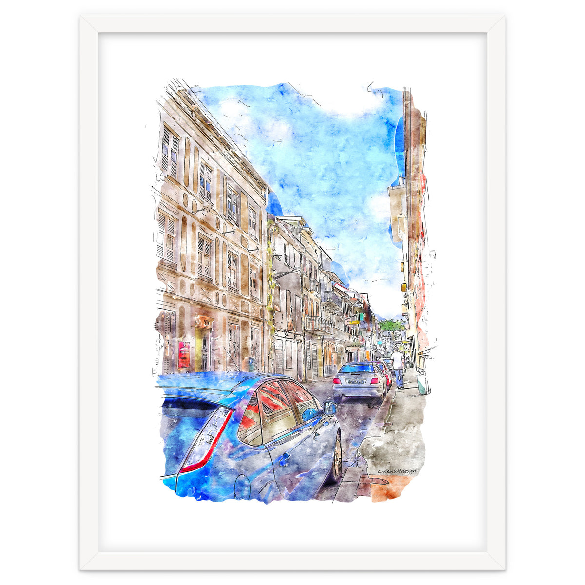 Street of Fort-de-France