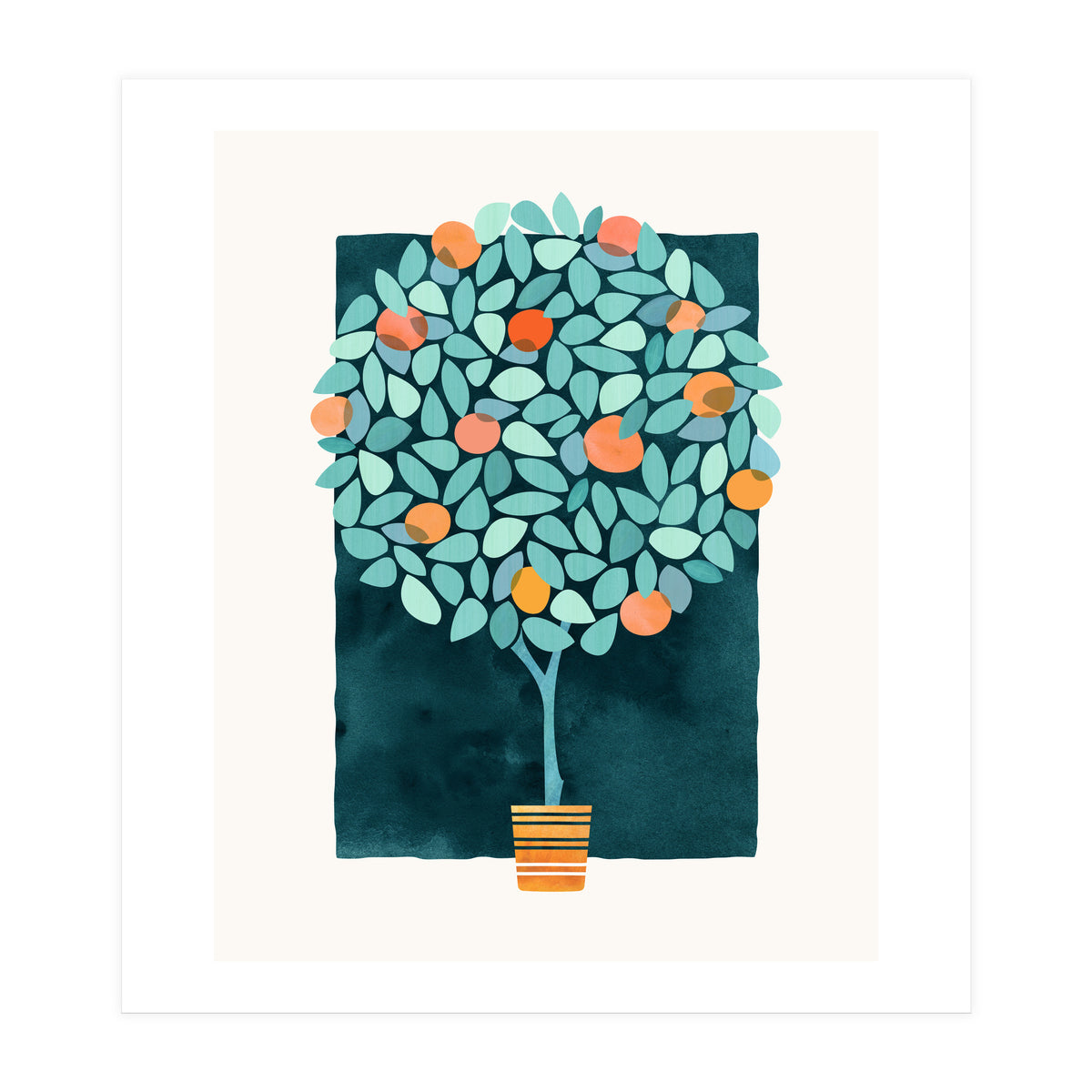 Orange Tree At Midnight (Print Only)